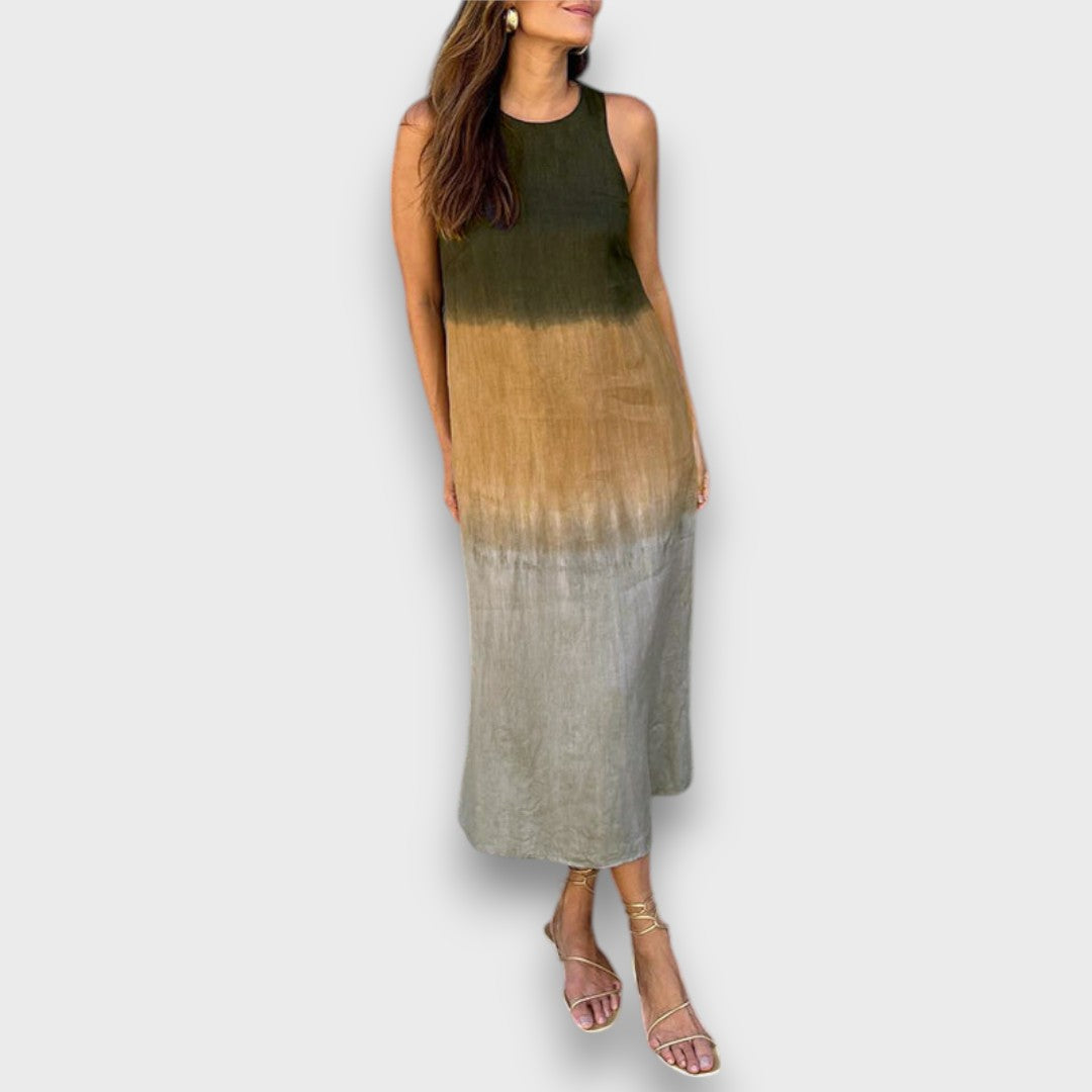 Elvani – Midikleid im sanften Farbverlauf