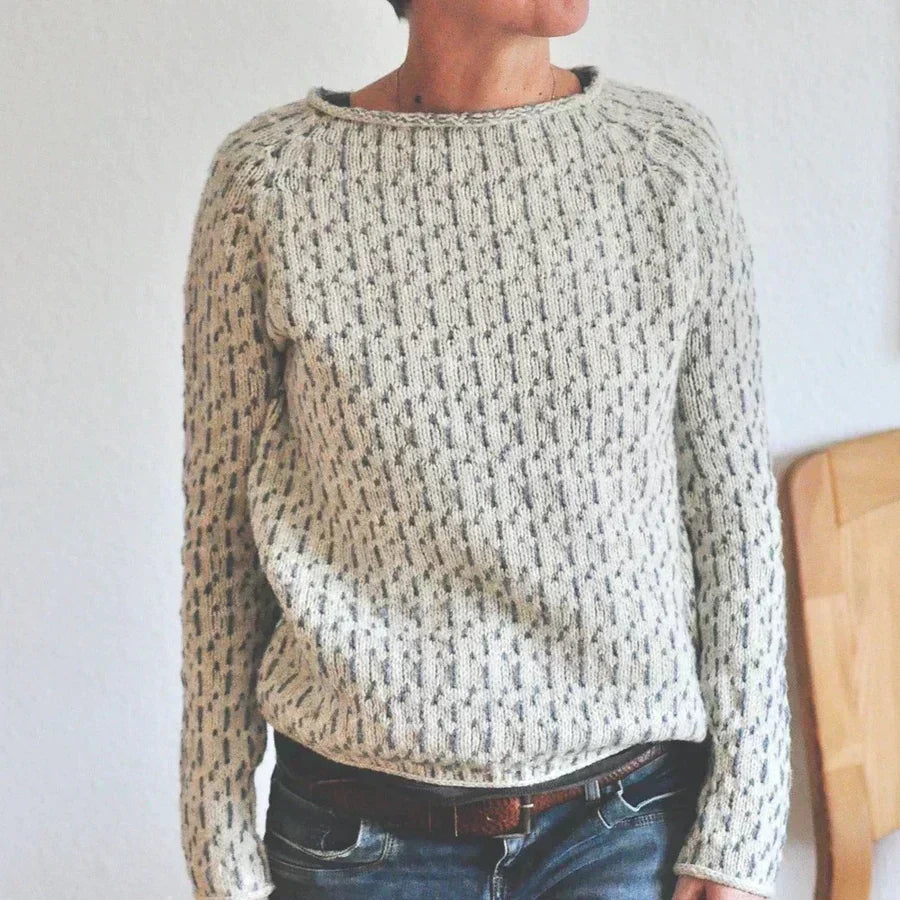 Marie | Pullover mit Bootsausschnitt