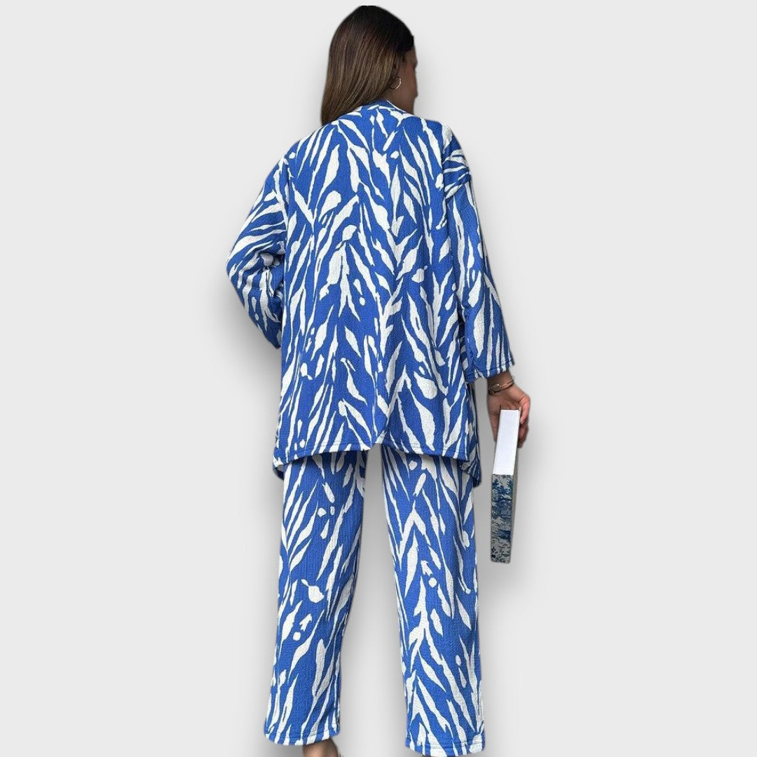 Zana – Zweiteiler mit Zebramuster