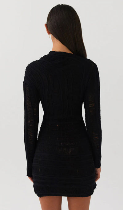 Elowen | Feminines Minikleid mit Cut-Out-Design