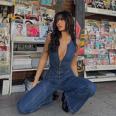 Janine - Jeans Jumpsuit