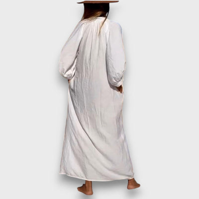 Elaria – Weit geschnittenes Hemdblusenkleid