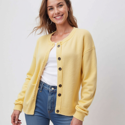 ModenGlanz | Weiche und kuschelige Strickjacke für kühle Tage