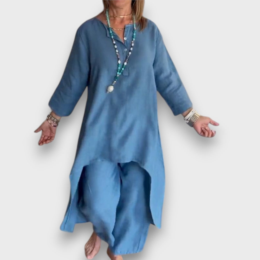 Mirela – Sommer-Zweiteiler mit asymmetrischem Flair