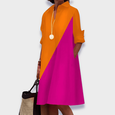 Bettina | Lässiges und elegantes Polo-Kleid für einen mühelosen und stilvollen Look