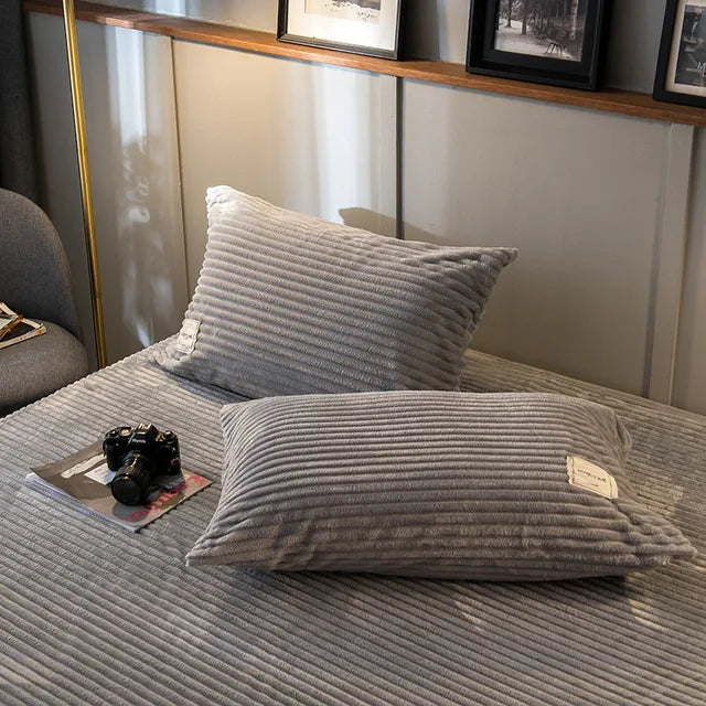 Velvet WarmNest | Ultraweicher Samt-Bettbezug für königlichen Schlaf