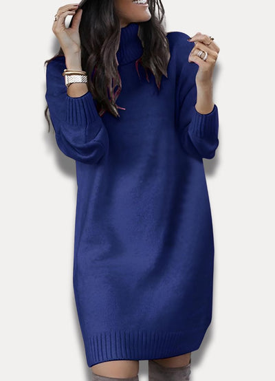 Marina | Warmer Strickpullover mit Rollkragenstil