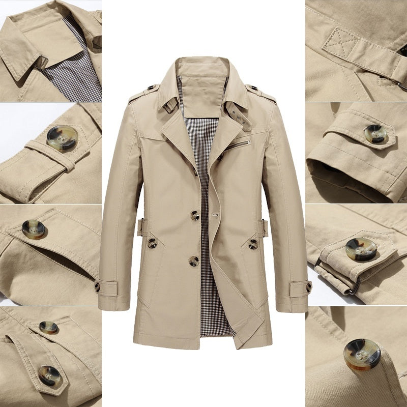 Jethro | Klassischer Trenchcoat