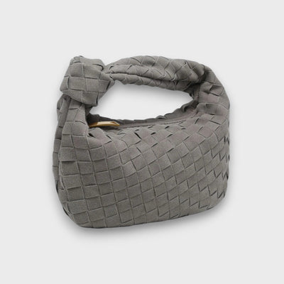 Soléa – Kleine Wildledertasche mit Knotenhenkel