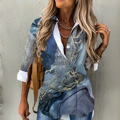 Ella™ - Lässiges Blumenoberteil