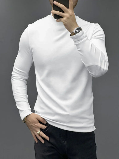 Emanuel | Anliegender Langärmeliger Pullover