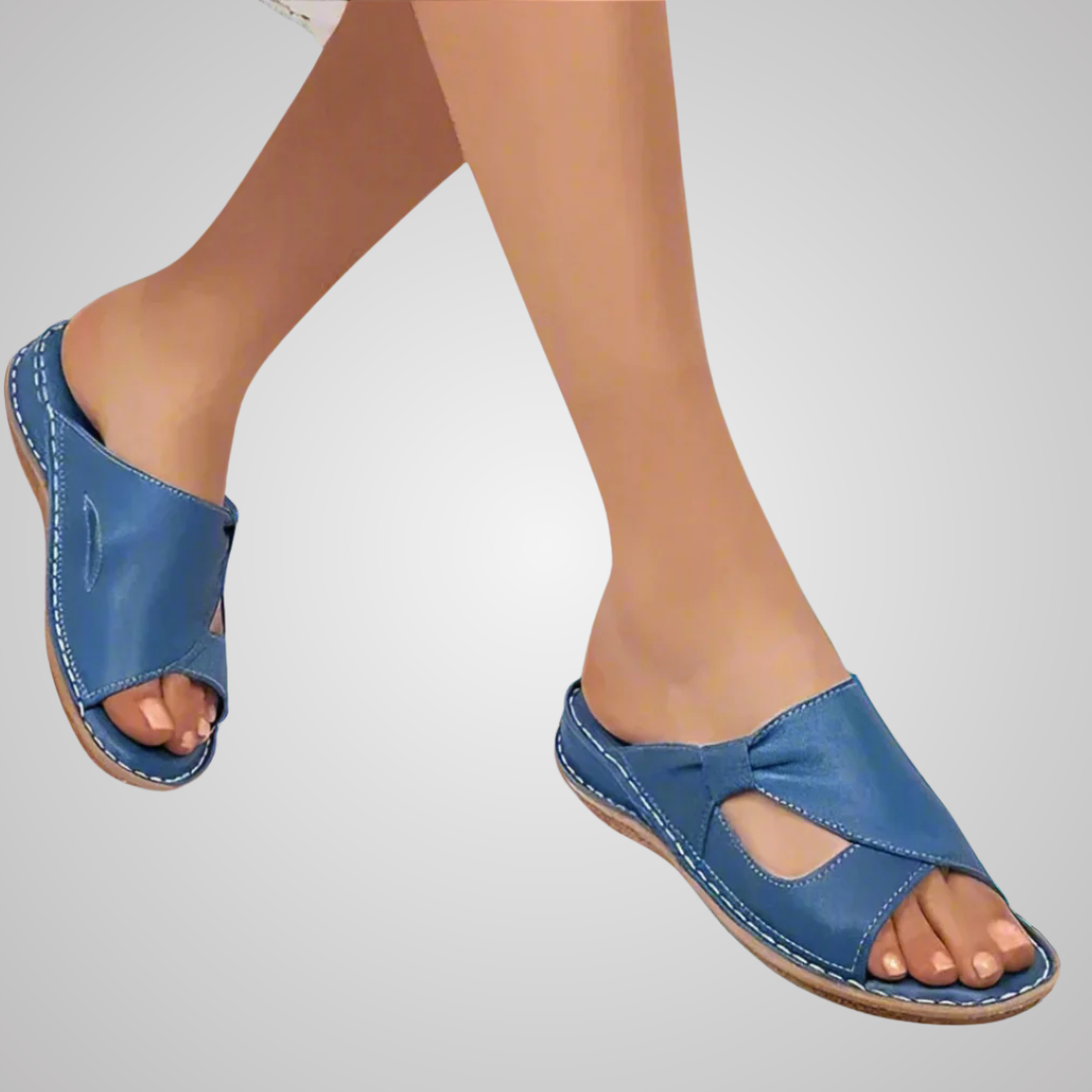 Michelle™ | Komfort Leder Sandale Premium