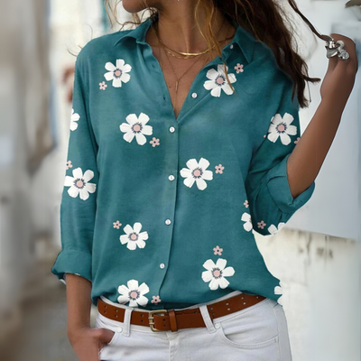 Ivy™ – Elegantes Damen Flora-Shirt