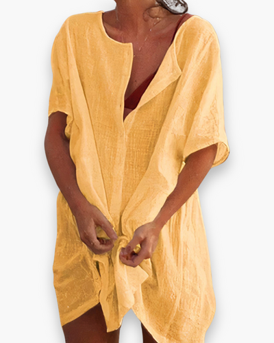 Damen Leichtes Strandkleid | Entspannt