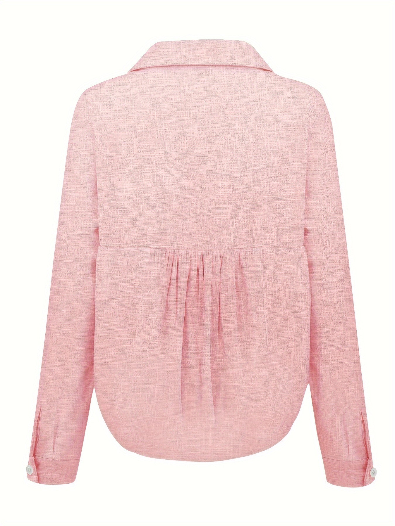 Leinen-Look Damen Bluse – Luftig, Elegant & Bequem für Alltag