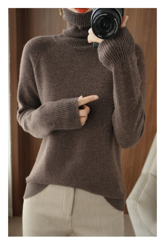 Damen Rollkragenpullover