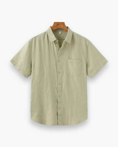 Herren Lässiges Kurzarmhemd | Atmungsaktiv für Sommer