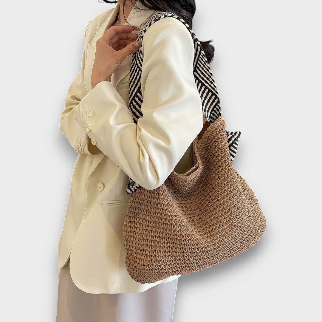 Noreli – Boho-Bag mit Struktur und Statement-Trägern