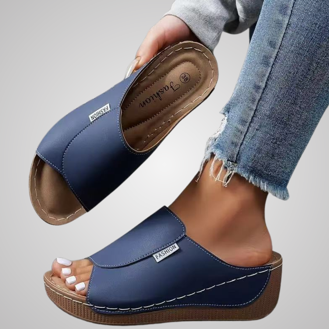 Elena™ | Fashion Keilabsatzsandale Premium