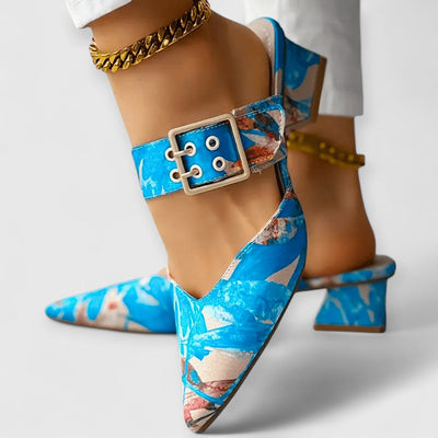 BELLO | Orthopädische Farbakzent-Heels für Damen