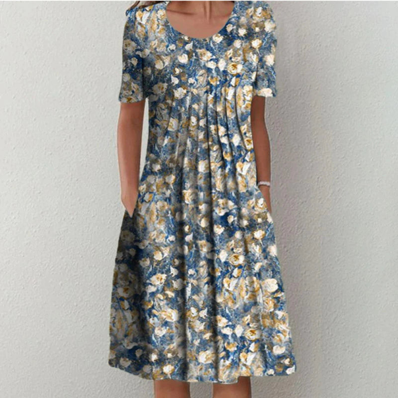 Adèle™ | Elegantes Bauchbedeckendes Kleid für einen femininen und bequemen Stil