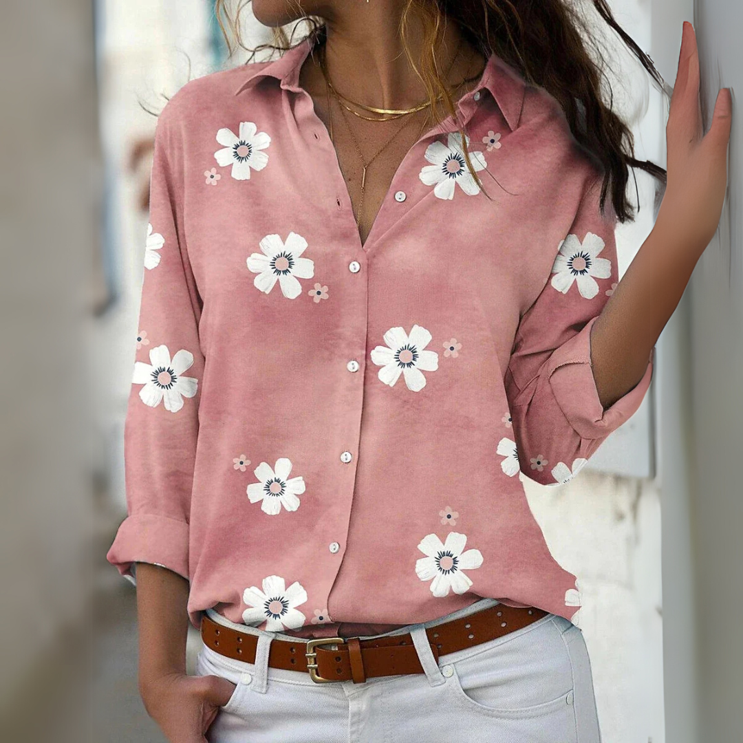 Ivy™ – Elegantes Damen Flora-Shirt