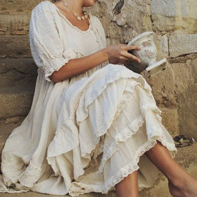 Poppy™ - Mühelos elegante Leinenkleid