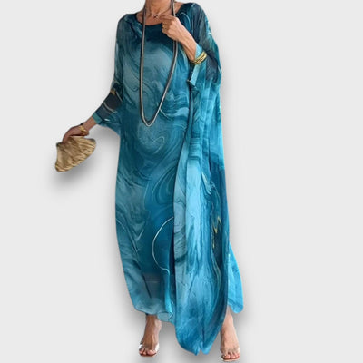 Marilou – Elegantes Chiffonkleid