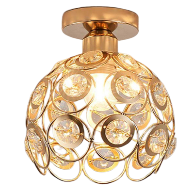 Fancy Gold Luxus Ball Flur Deckenleuchte