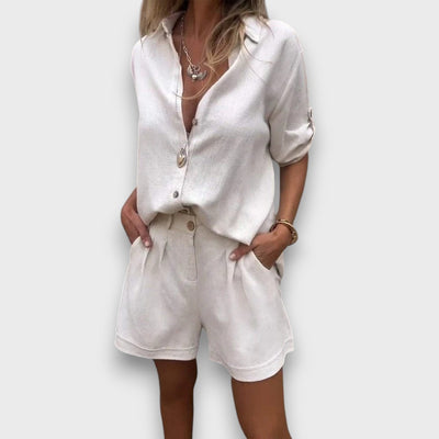 Pauline – Sommerlicher Zweiteiler mit zeitloser Eleganz