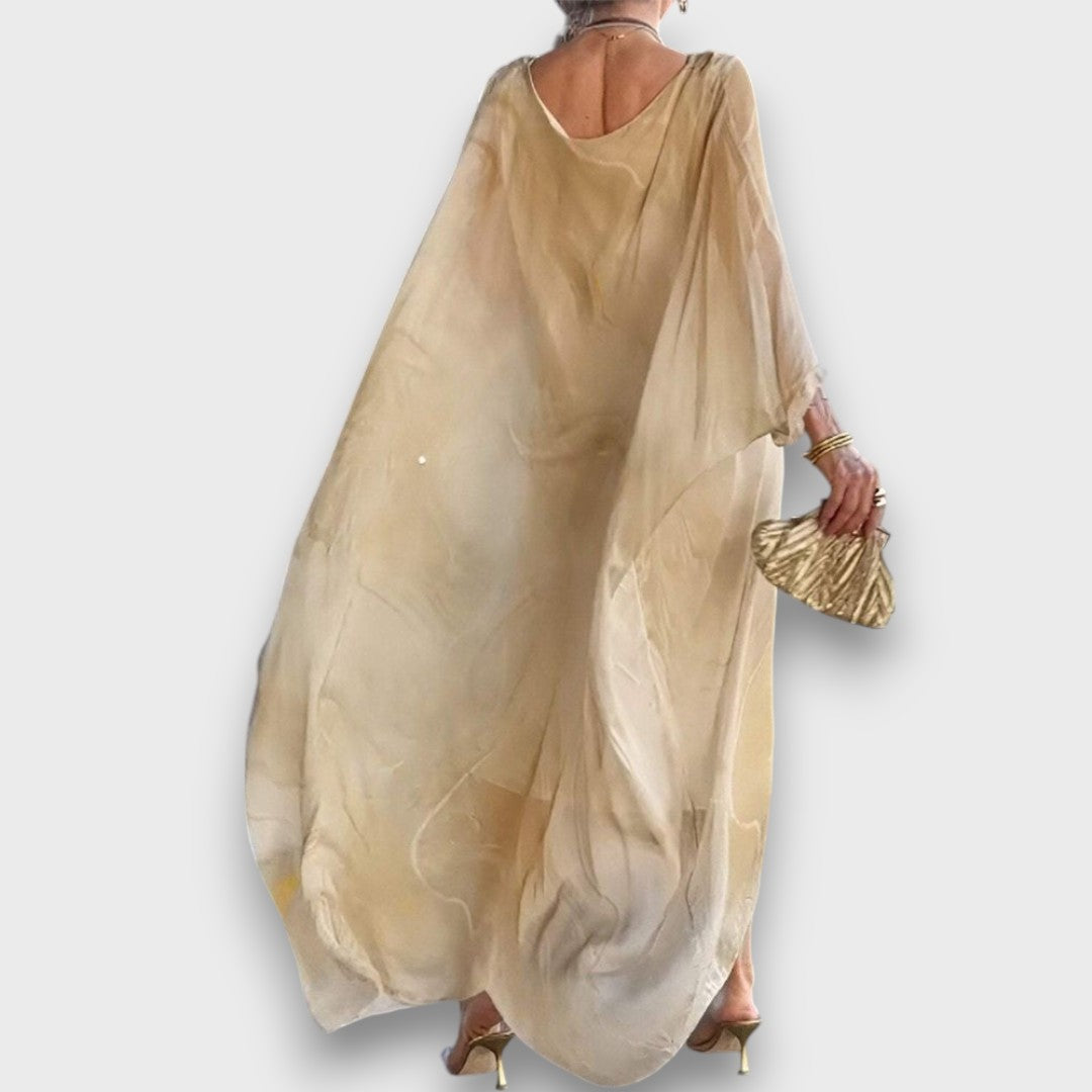 Marilou – Elegantes Chiffonkleid