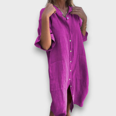 Melanie – Casual Hemdblusenkleid