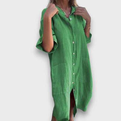 Melanie – Casual Hemdblusenkleid