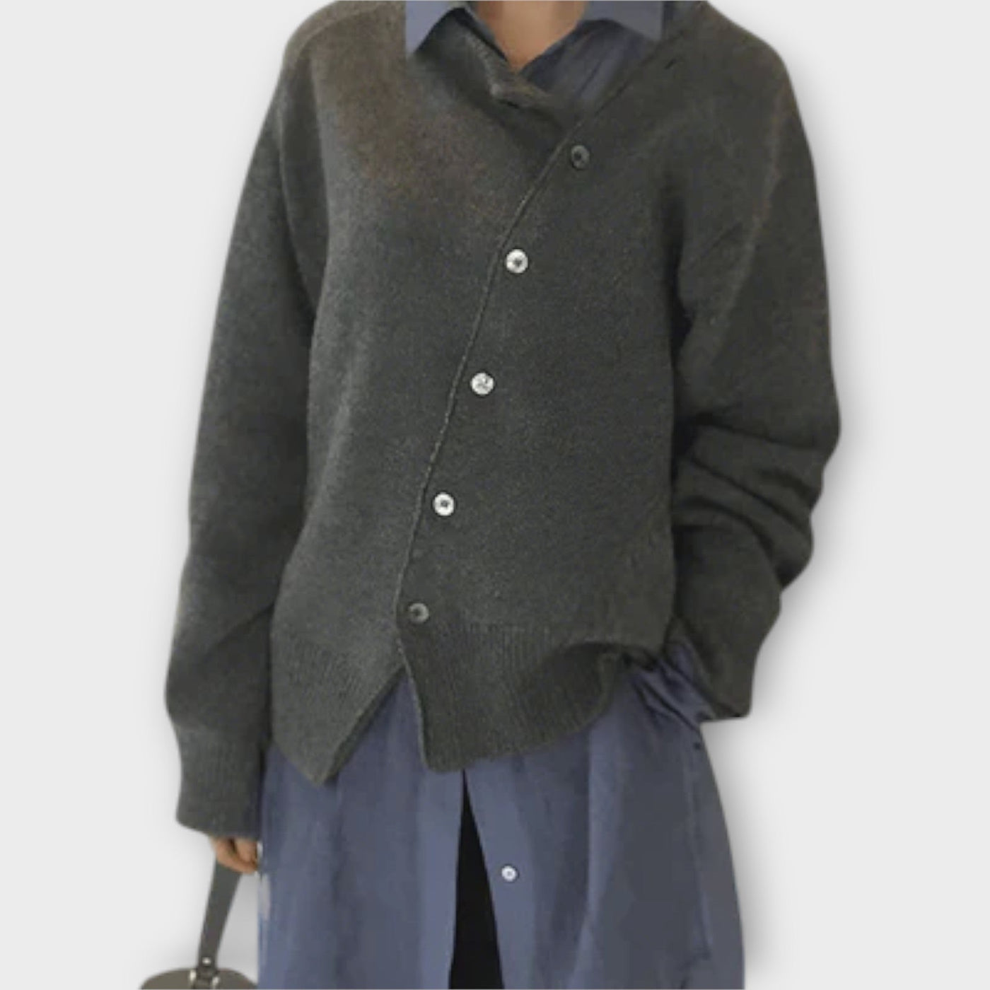 Catienne – Lässiger Cardigan mit Knöpfen
