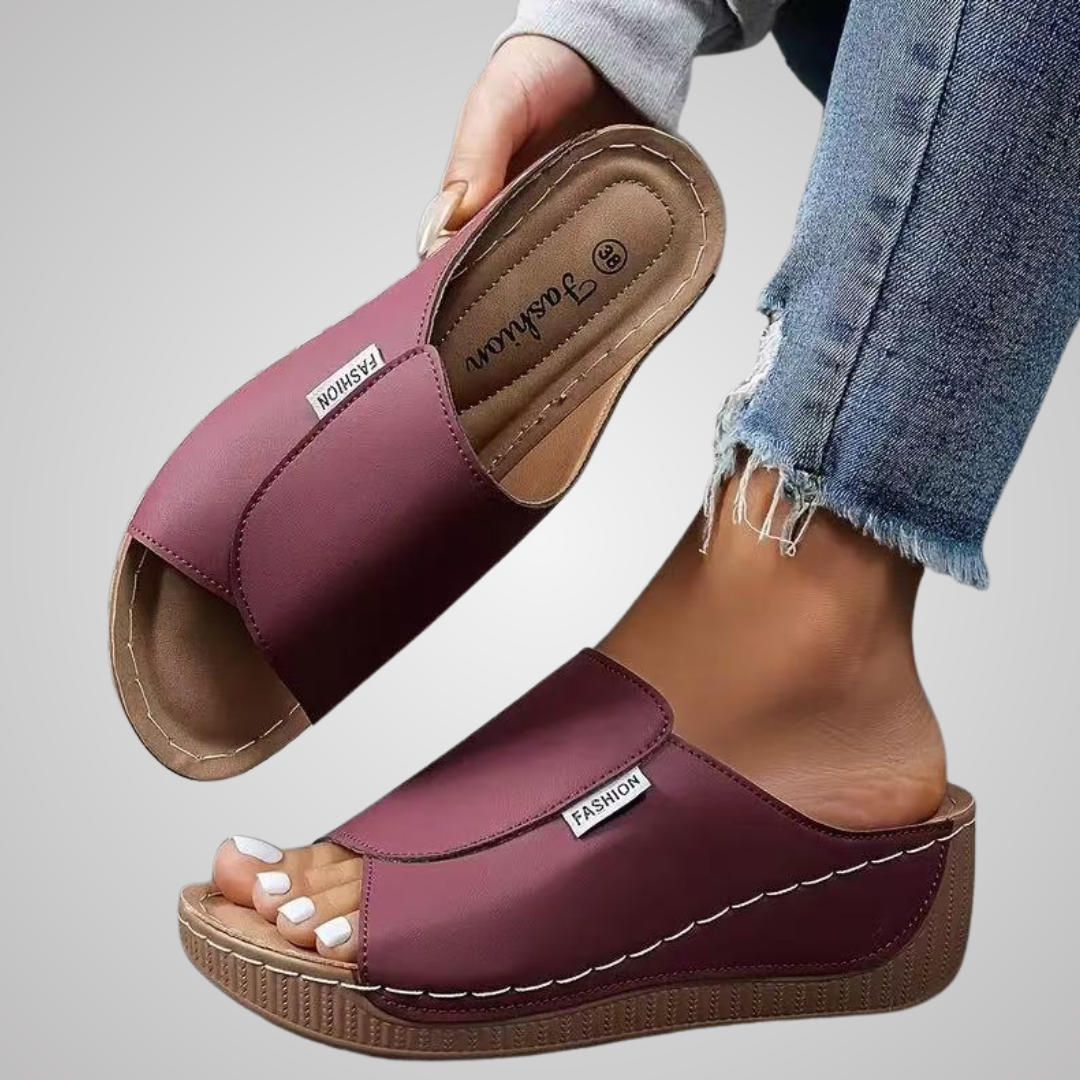 Elena™ | Fashion Keilabsatzsandale Premium