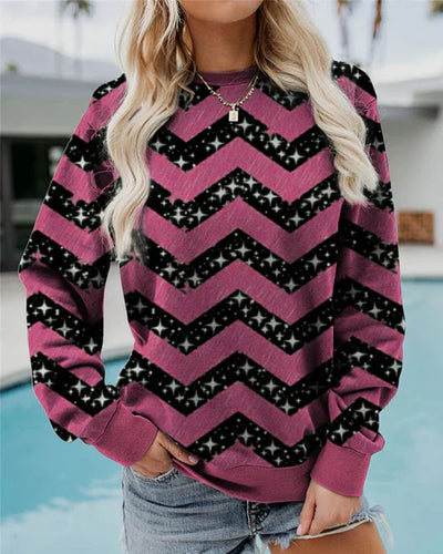 Tamara – lässiger, lockerer pullover mit rundhalsausschnitt