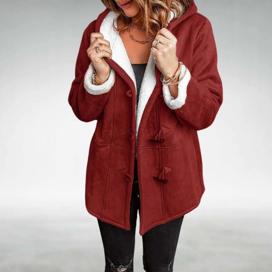 Amanda – Warme Jacke mit Fleecefutter