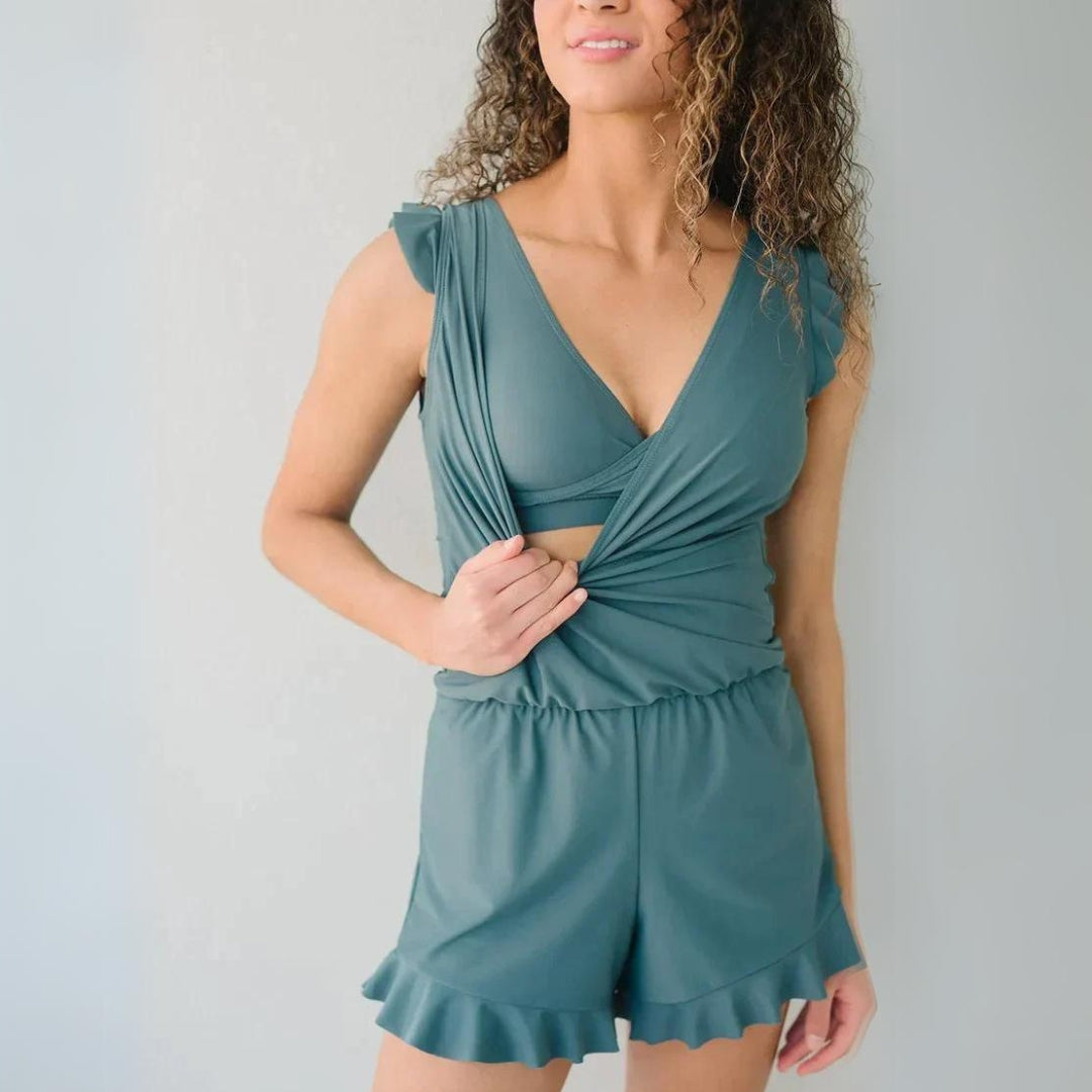 Keren® | Stilvoller Badeanzug mit integriertem BH