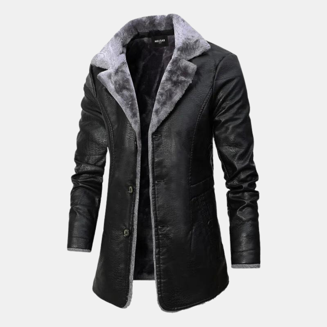 Evander | Herren Winter Lederjacke