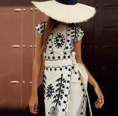 Camilla  | Elegant Bedruckt Komplettset