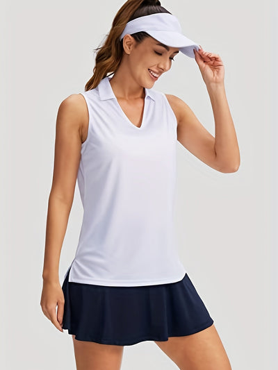 Ava™ – Elegantes V-Ausschnitt Aktives Tanktop