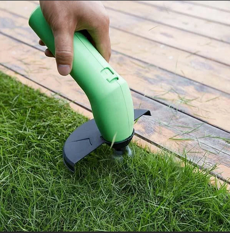 Timo Grün | Kabelloser Mini-Gras-Trimmer für mühelose Gartenpflege