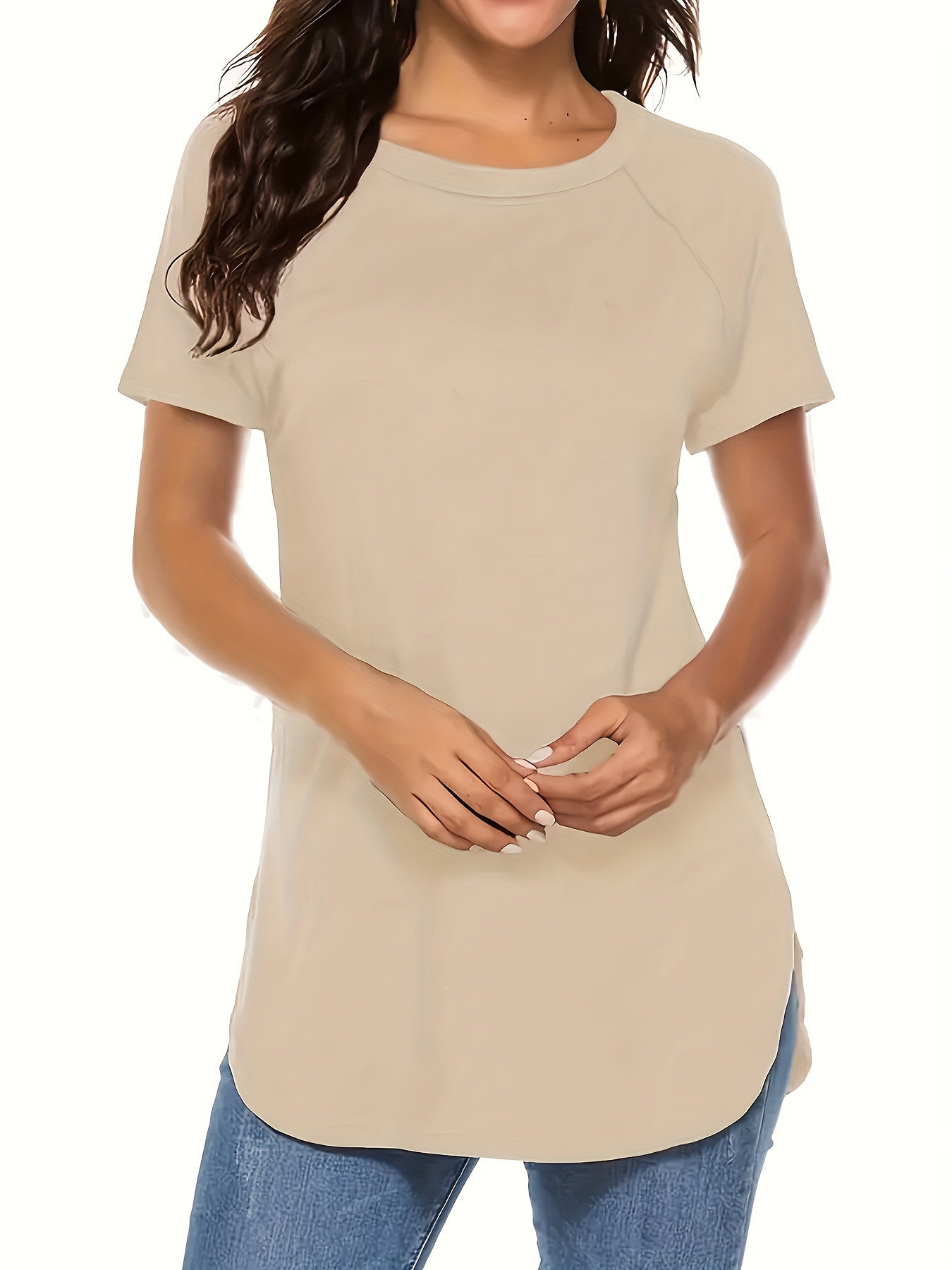 Damen Sommer Leinen T-Shirt – Leicht, Bequem & Stilvoll Casual