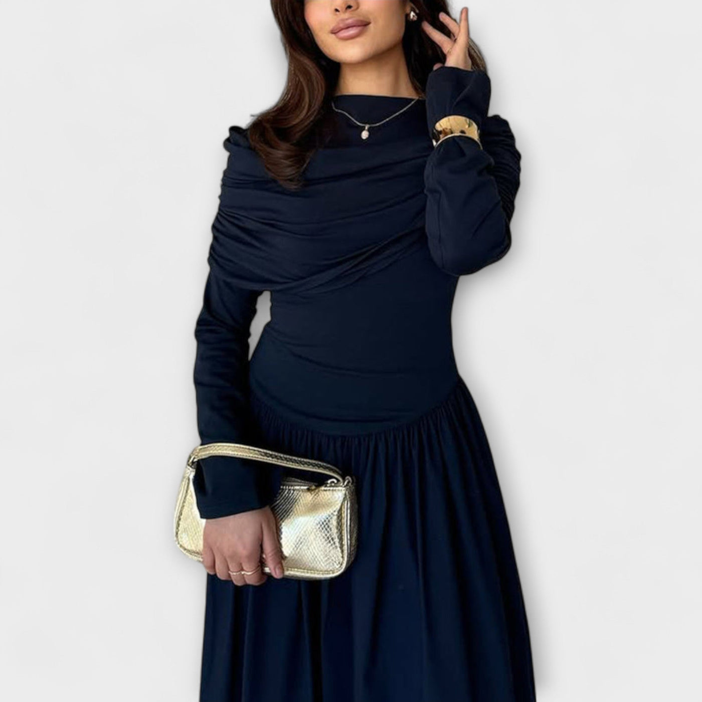 Jessica - Entspanntes Plissee-Kleid