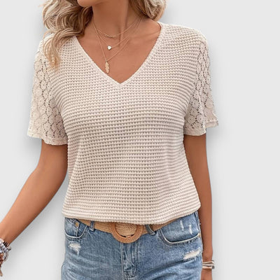 Alenne – Bluse mit Spitze