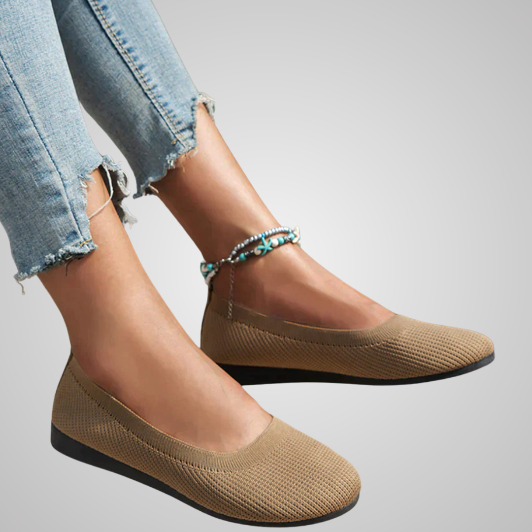 Lina™ | Lässige Sommer Ballerinas aus Premiumstoff