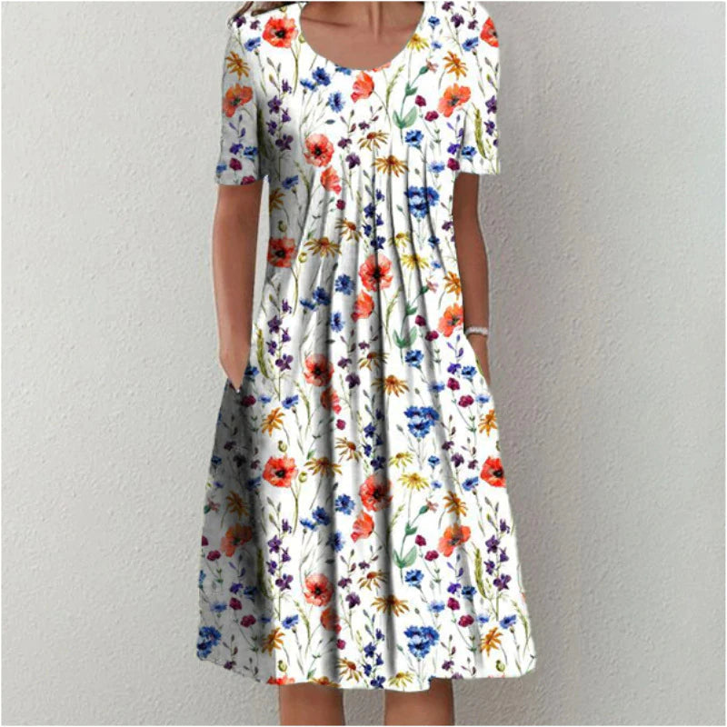 Adèle™ | Elegantes Bauchbedeckendes Kleid für einen femininen und bequemen Stil