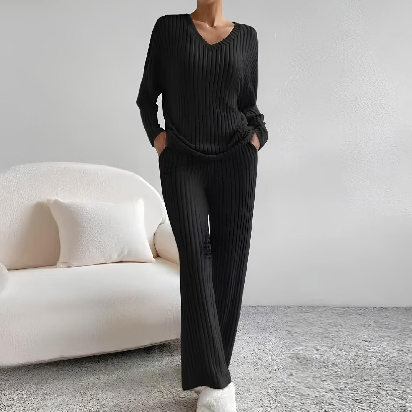 Eva Zweiteiliges Set aus Stretchmaterial für den ganzen Tag