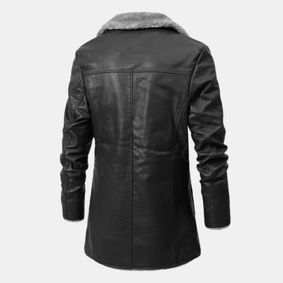 Evander | Herren Winter Lederjacke