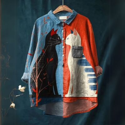 Uluru™ - Katzenkunst T-Shirt